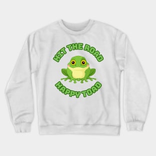 happy toad Crewneck Sweatshirt